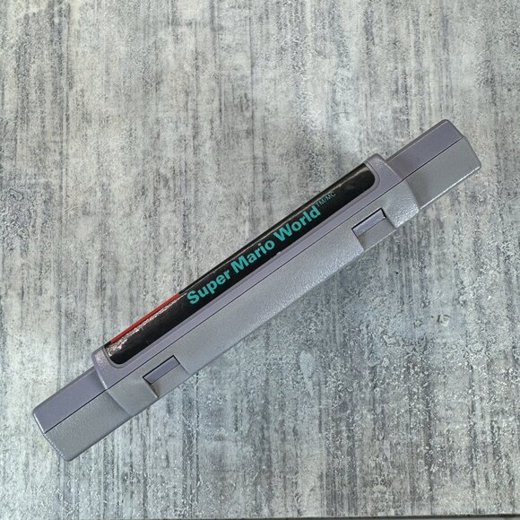 Super Mario World SNES Super Nintendo Original Game Tested Working & Authentic! - Picture 3 of 3